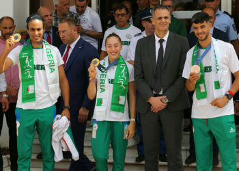 Imane Khelif, Kaylia Nemour et Djamel Sedjati, les nouvelles stars d’Alger !