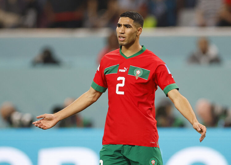 JO 2024 : Achraf Hakimi a subi des insultes racistes de la part des supporters argentins