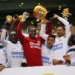 Mamadou Niang et les Marseillais en 2010 avec la Coupe de la Ligue