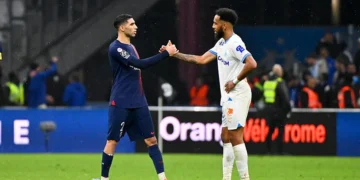 Duel africain pour OM – PSG : Aubameyang défie Hakimi dans un Classique brûlant au Vélodrome