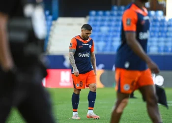 Andy Delort avec le MHSC