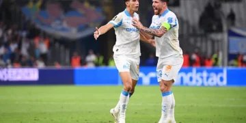 Nayef Aguerd avec l'OM