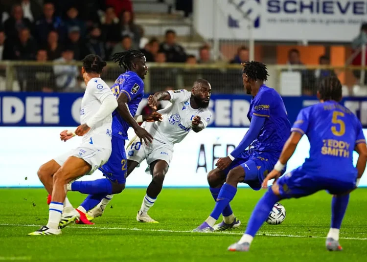 Monaco s’est imposé à Auxerre malgré le malheureux but contre son camp de Salisu