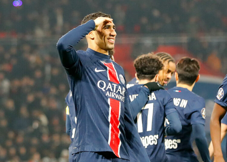 PSG : Hakimi, un vrai soldat !