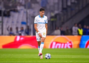 Nayef Aguerd avec l'OM