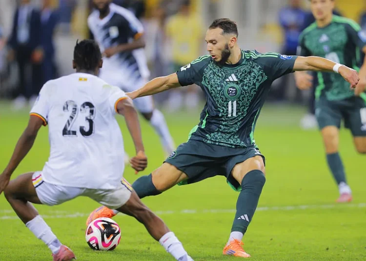 Amine Gouiri avec l'Algérie