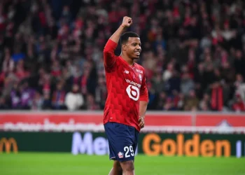 Hamza Igamane avec le LOSC