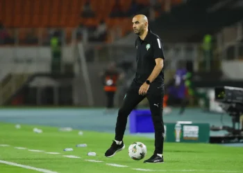 Walid Regragui avec le Maroc en 2024