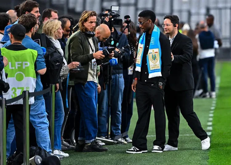 Bouna Sarr pour le 125e anniversaire de l'OM