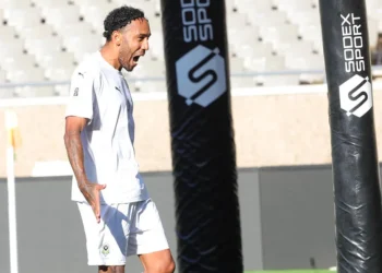 Pierre Emerick Aubameyang avec le Gabon