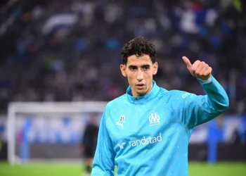 Nayef Aguerd avec l'OM