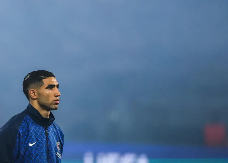 PSG : Hakimi sort du silence