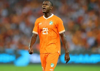 Ndicka avec la Côte d'Ivoire