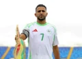 Mahrez avec l'Algérie