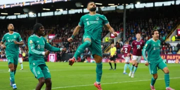 Mohamed Salah avec Liverpool