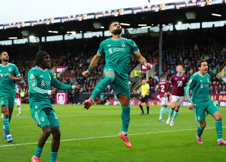 Mohamed Salah avec Liverpool