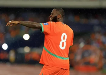 Franck Kessie avec la Cote d'Ivoire