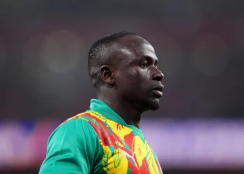 Sadio Mané avec le Sénégal