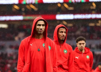 Achraf Hakimi avec le Maroc