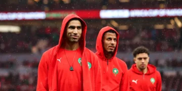 Achraf Hakimi avec le Maroc