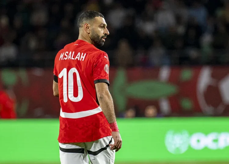 Mohamed Salah avec l'Égypte