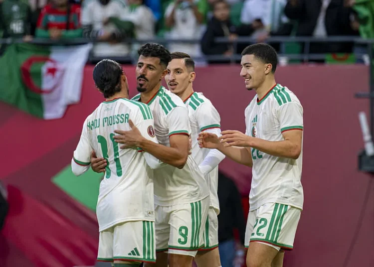 Ibrahim Maza avec l'Algérie