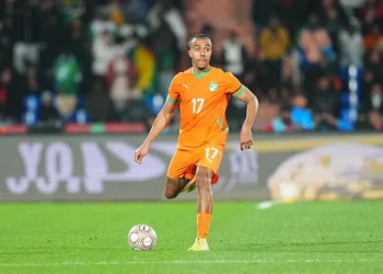 Guéla Doué avec la Côte d'Ivoire