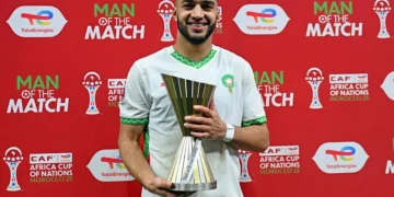 Qui est Ismaël Saibari, désigné homme du match pour le Maroc face au Cameroun ?