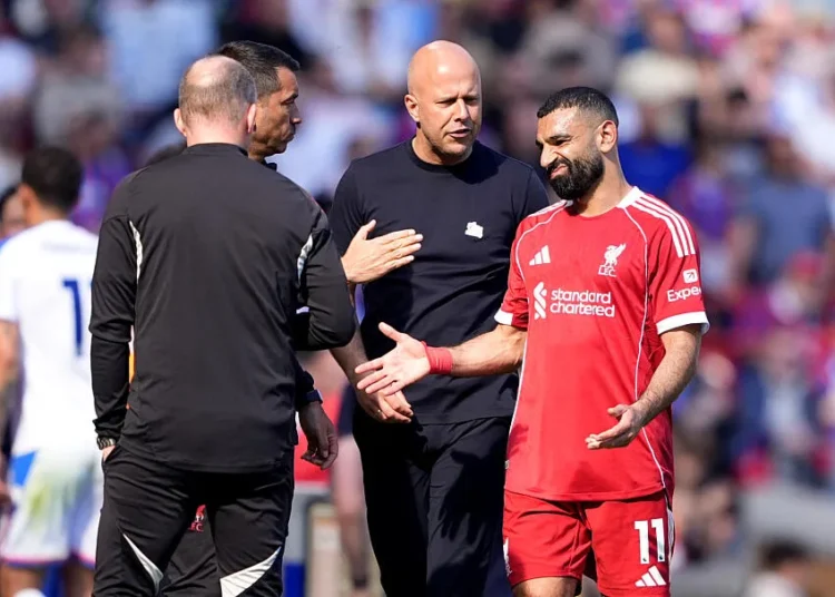 Liverpool : inquiétude autour de Mohamed Salah après sa sortie sur blessure face à Crystal Palace