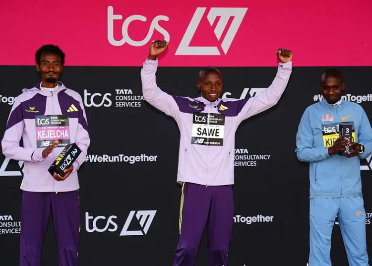 Historique : Sabastian Sawe devient le premier homme à courir un marathon sous les deux heures !