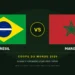 Coupe du Monde 2026 : Brésil – Maroc ce dimanche à 0h00, les compos probables