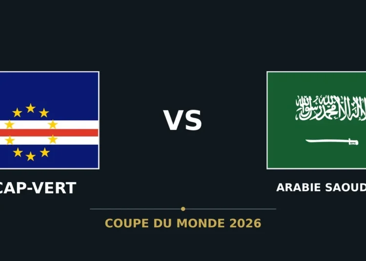 Coupe du Monde 2026 : Cap-Vert – Arabie saoudite à 02h00, les compos probables